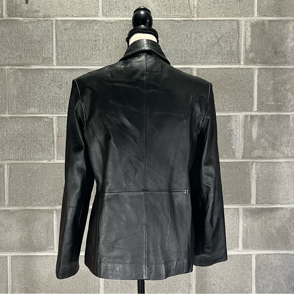 Women’s Modern Essentials leather jacket. - Picture 6 of 13